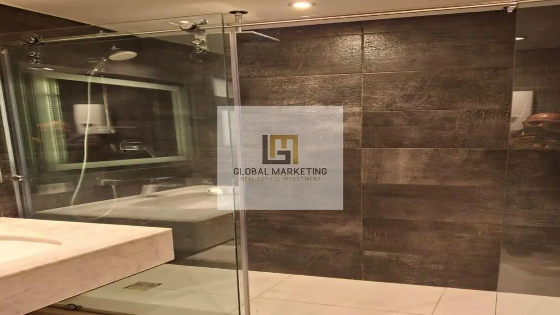 Semi furnished apartment with garden for rent