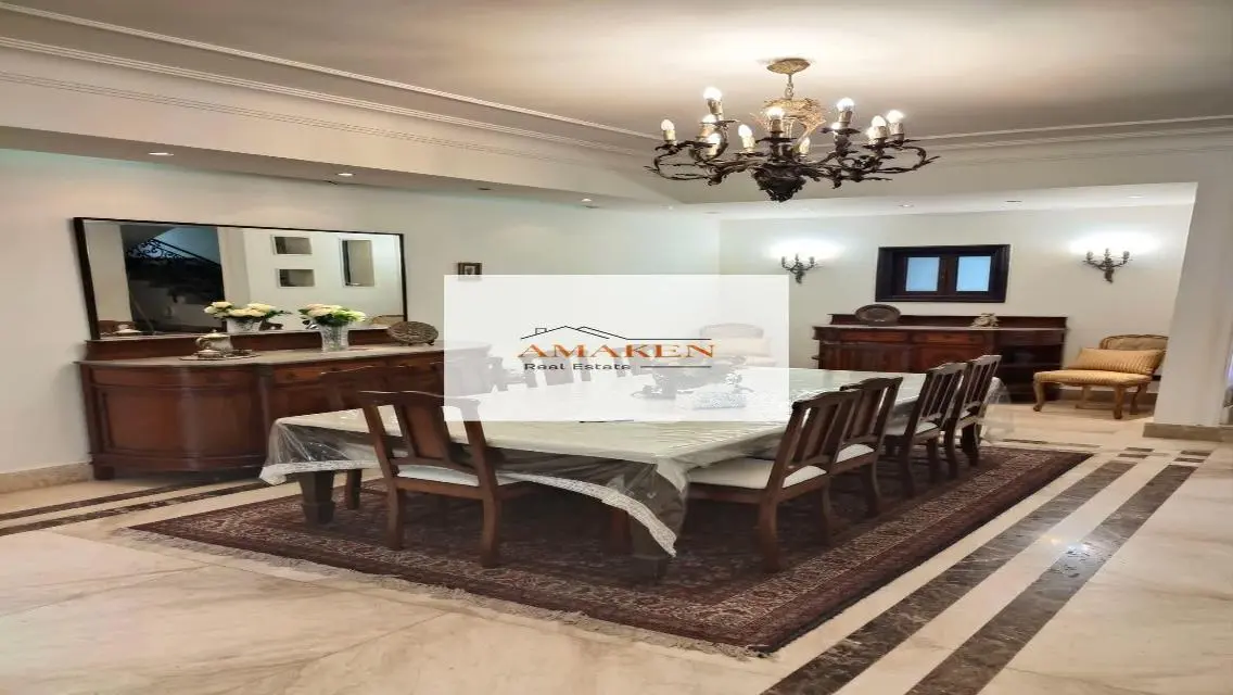5 beds furnished twin house  rent compound Greens