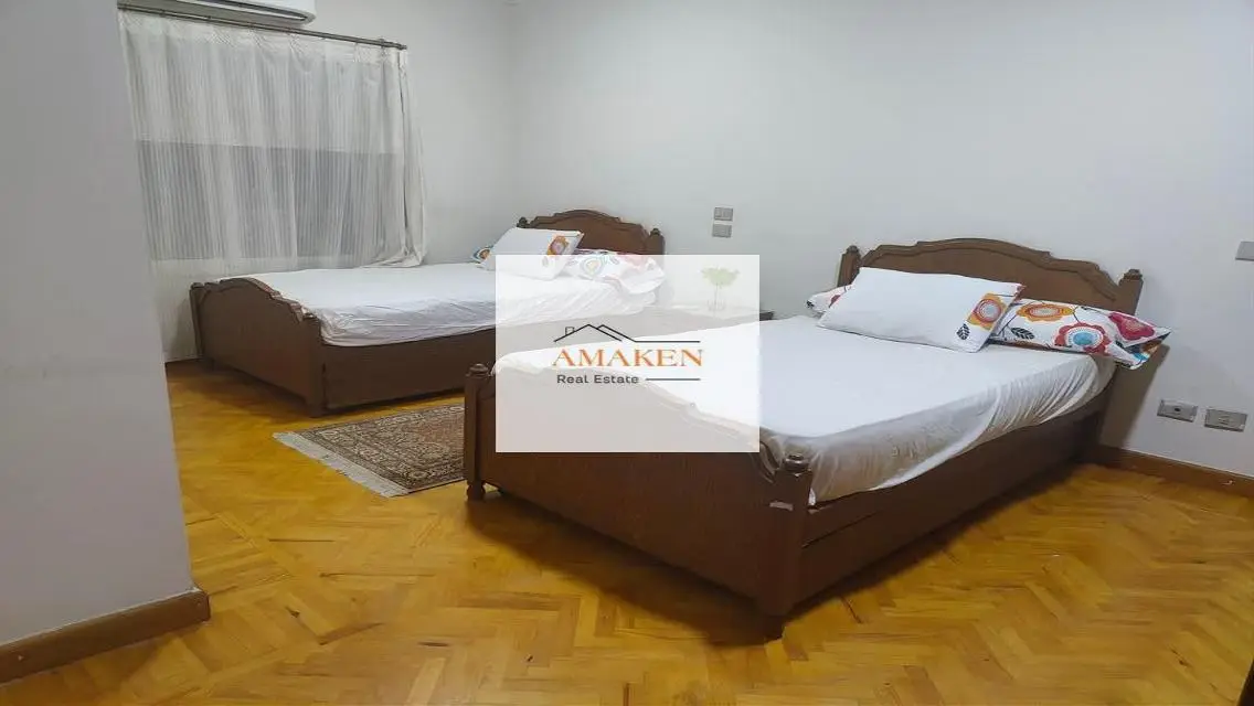 5 beds furnished twin house  rent compound Greens