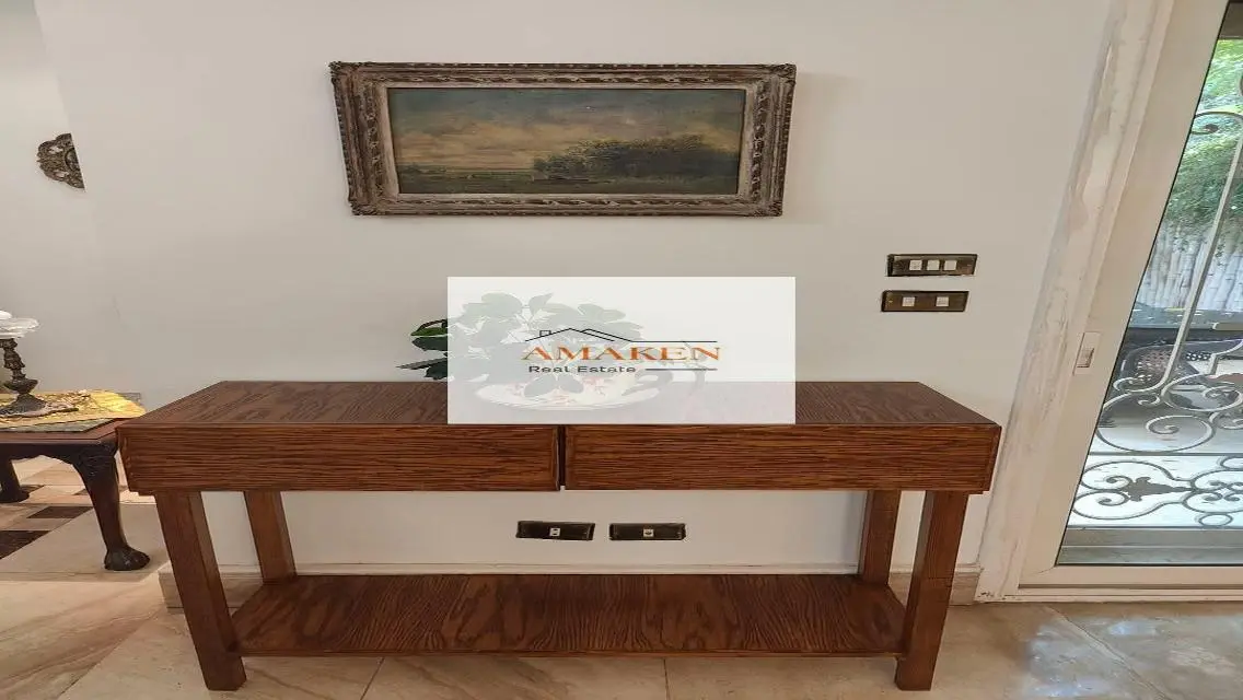 5 beds furnished twin house  rent compound Greens