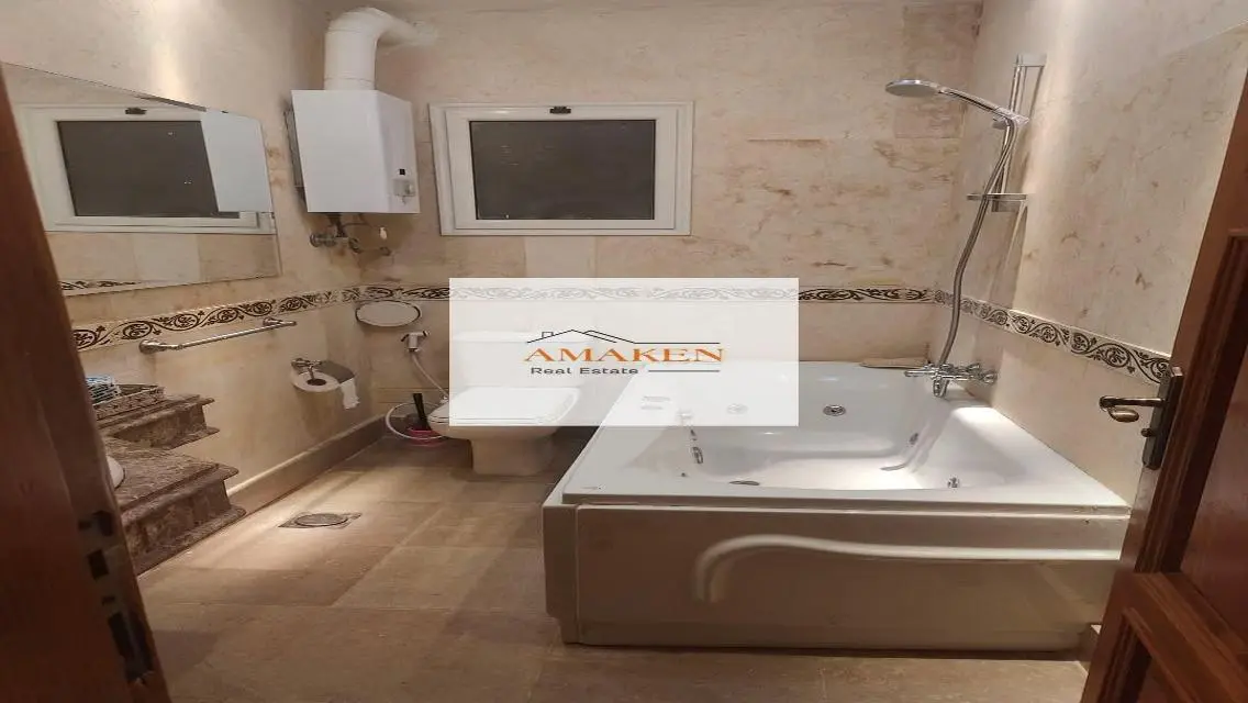 5 beds furnished twin house  rent compound Greens