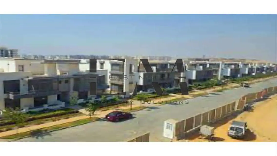 Apartment landscape view in Taj City compound