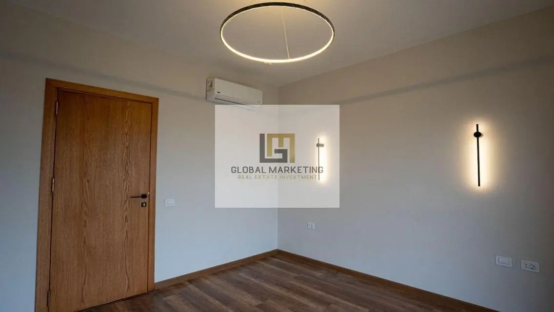 Semi furnished apartment with modern finishing