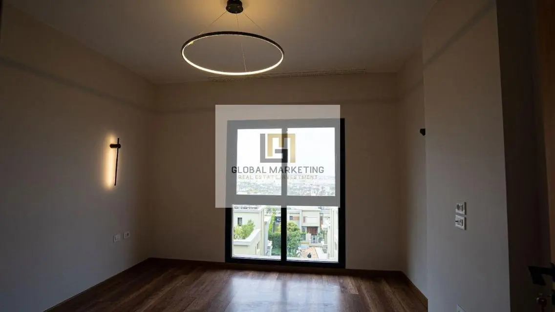 Semi furnished apartment with modern finishing