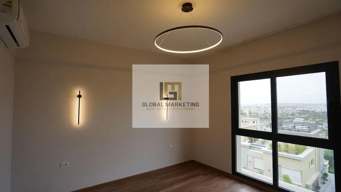 Semi furnished apartment with modern finishing