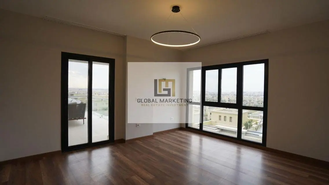 Semi furnished apartment with modern finishing