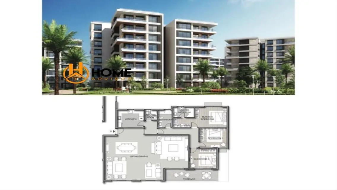 Apartment for sale in prime location in Nour City