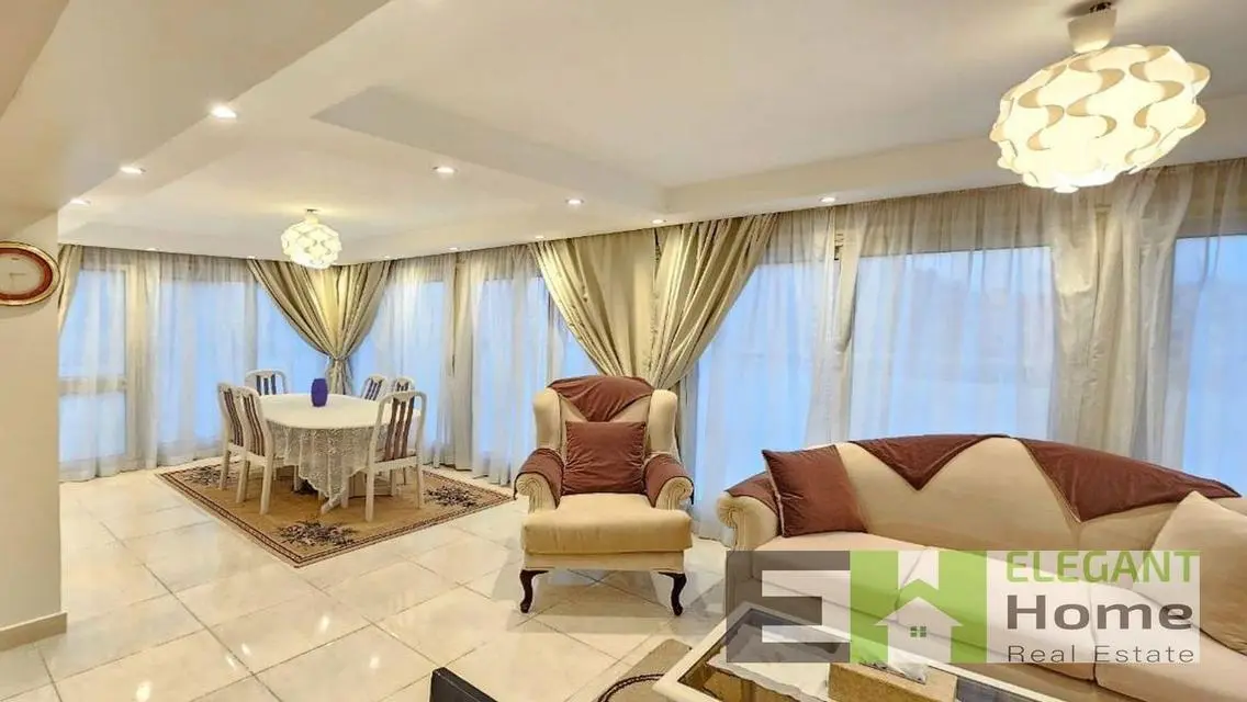Furnished penthouse with roof 110m at Al Rehab