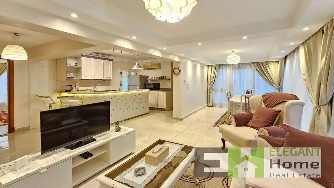 Furnished penthouse with roof 110m at Al Rehab