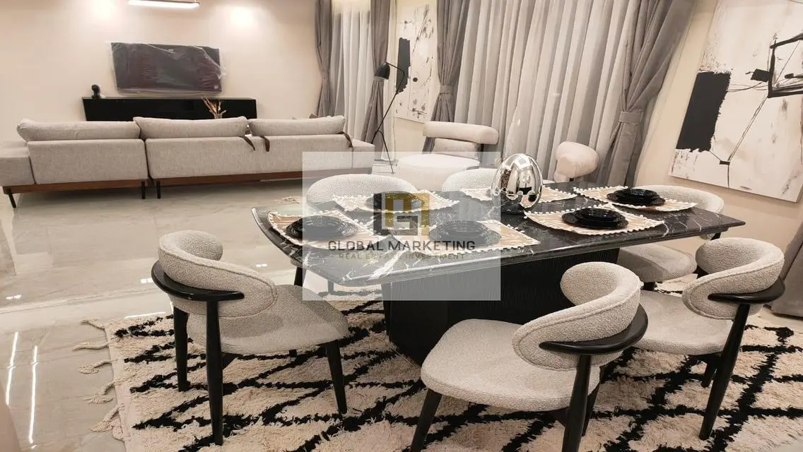 - Furnished apartment with the finest designs
