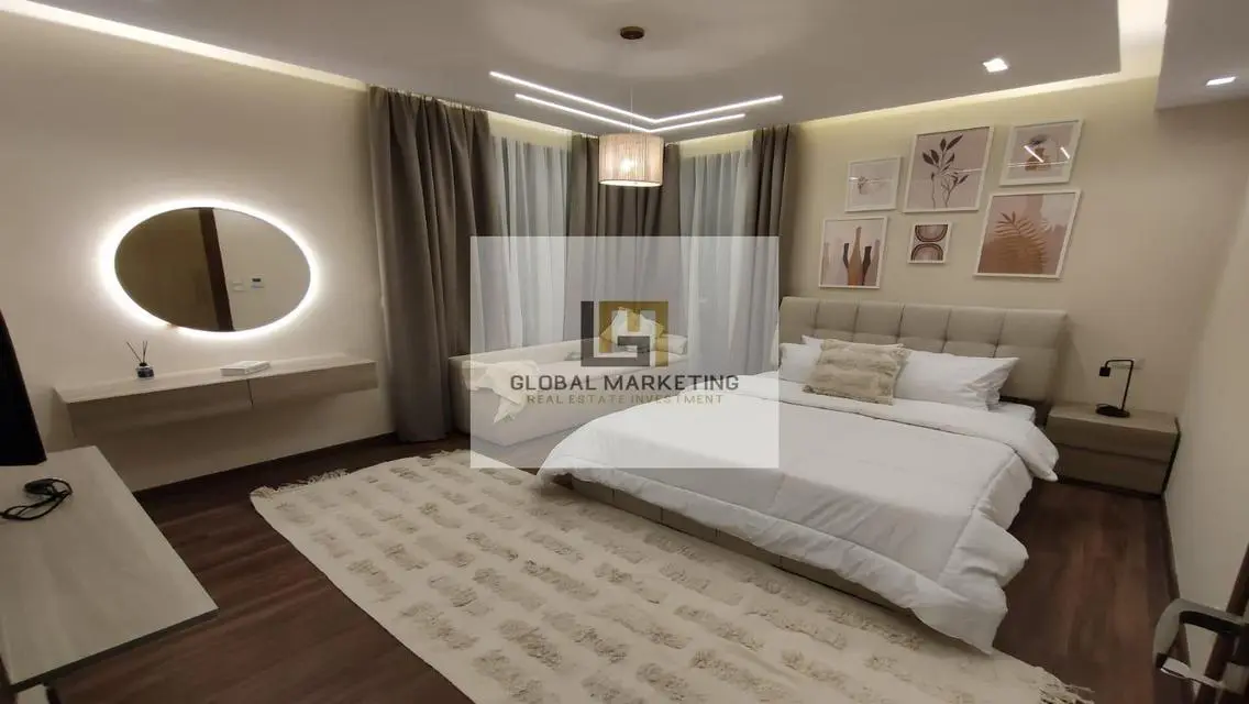 - Furnished apartment with the finest designs