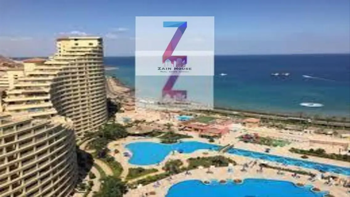 شاليه بورتو السخنة مرحلة هاوين عمارة 5 اول بلكونة