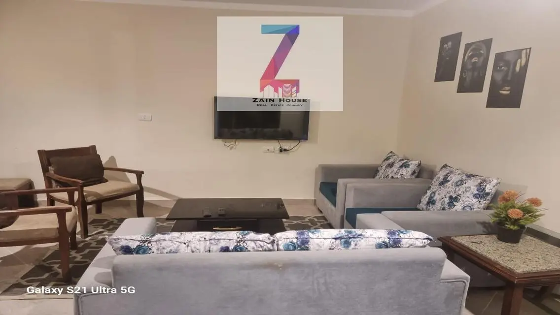 للبيع شاليه ارضي بجاردن فيو حمام سباحه