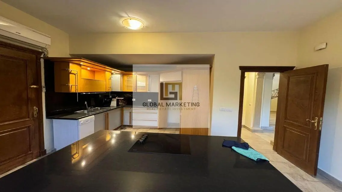Semi-furnished villa for rent in Arabella Compound