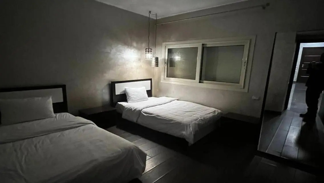 Ground  with garden furnished for rent 