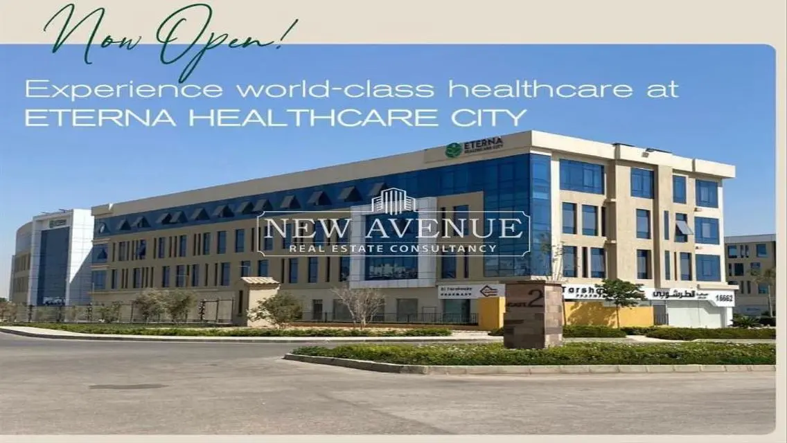 Medical clinic 500m at Eterna New Cairo for rent