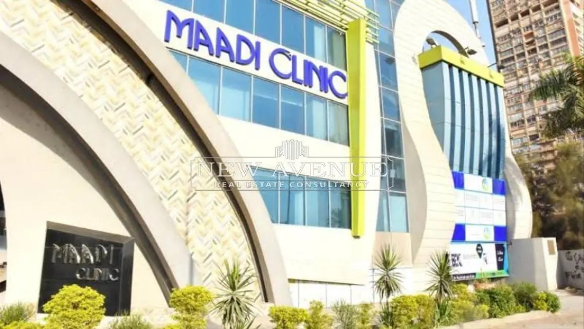 Fully finished clinic + Furniture 53m in El Maadi