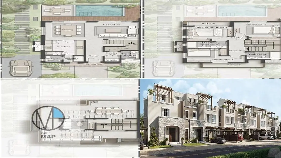 3BR Townhouse For Sale in New Cairo City