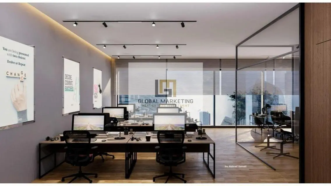 Finished Administrative Office for Rent 117m