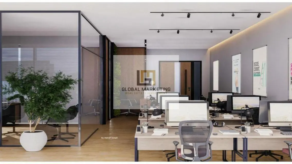 Finished Administrative Office for Rent 117m