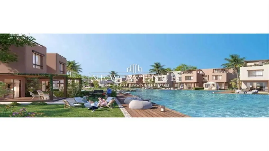 Town House Middle direct on lagoon-Hacienda Waters