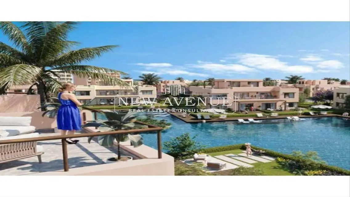 Town House Middle direct on lagoon-Hacienda Waters
