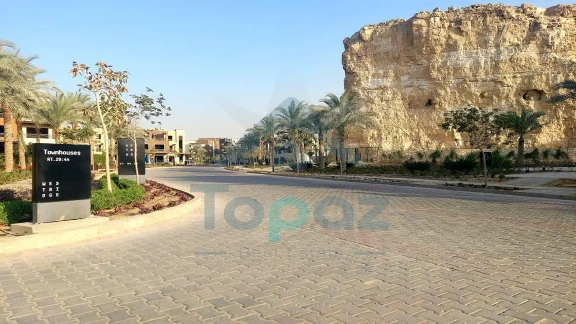شقة ارضى بحديقة  للبيع في ويستريدج نيو جيزة