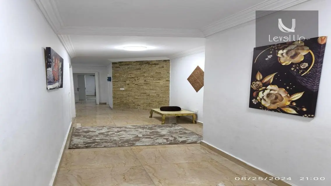 للايجار شقه 200متر مفروشه بالكامل في عمارات النرجس