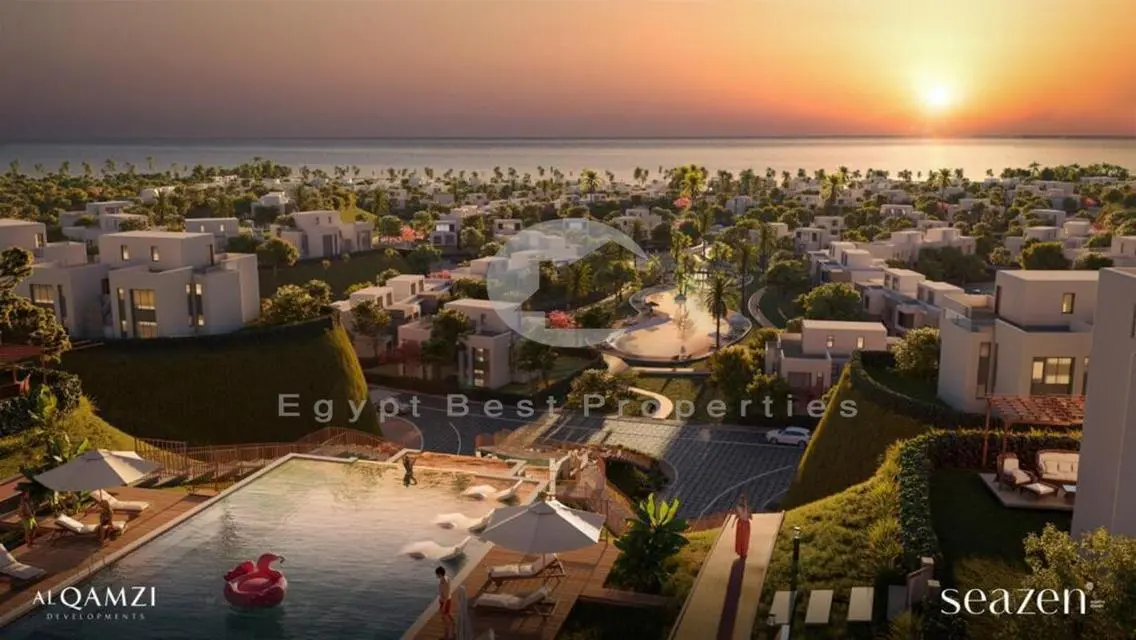 شاليه للبيع في سيزن الساحل متشطب بالتكيفات مقدم10%