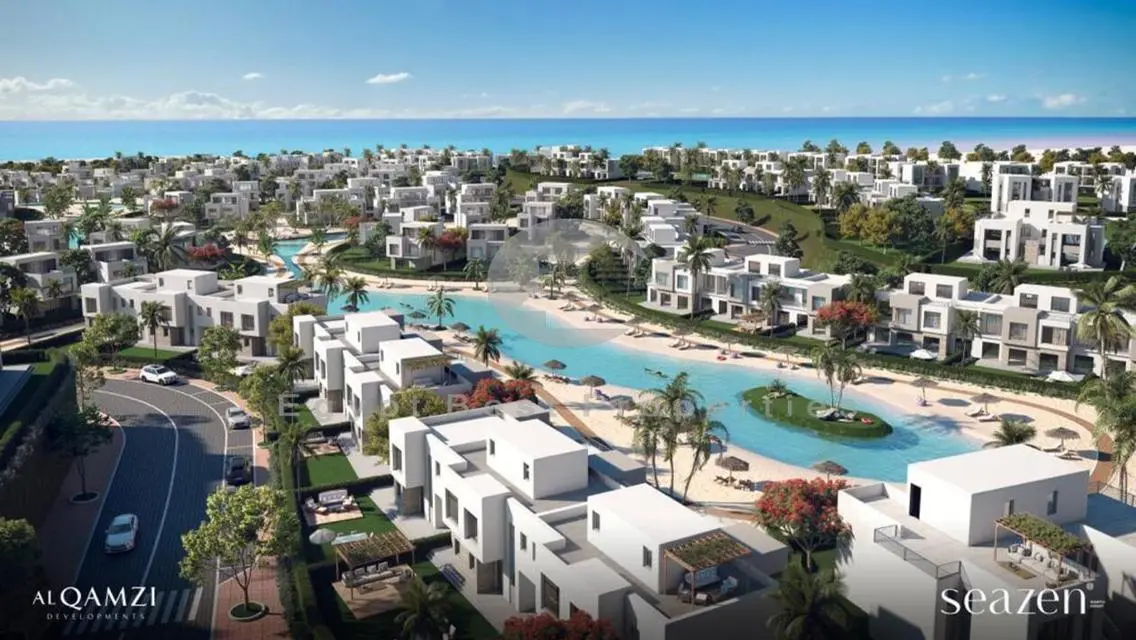 شاليه للبيع في سيزن الساحل متشطب بالتكيفات مقدم10%