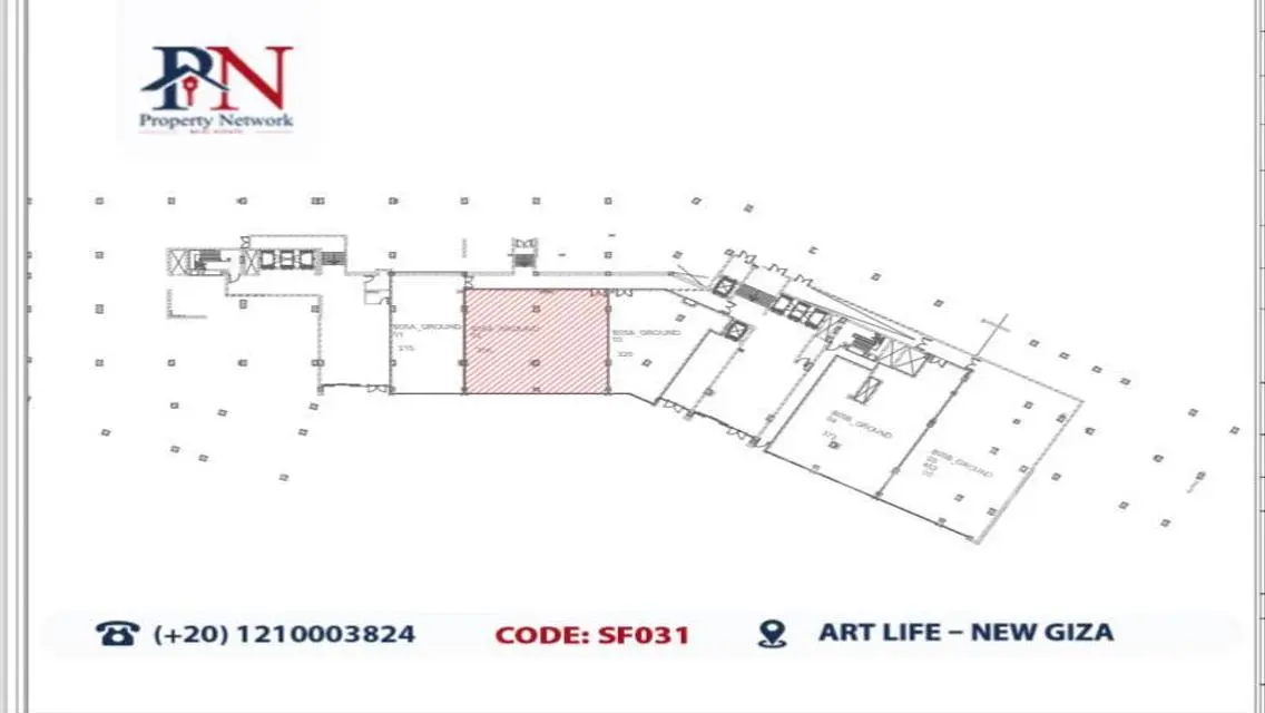 Bank space for Sale in Art Life – New Giza