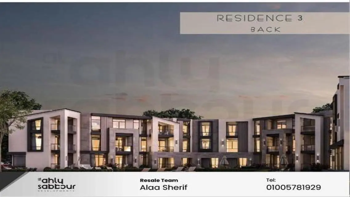 Apartment Fully Finished for sale delivery 2025