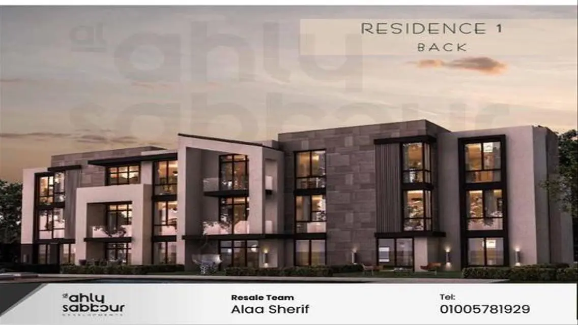 Apartment Fully Finished for sale delivery 2025