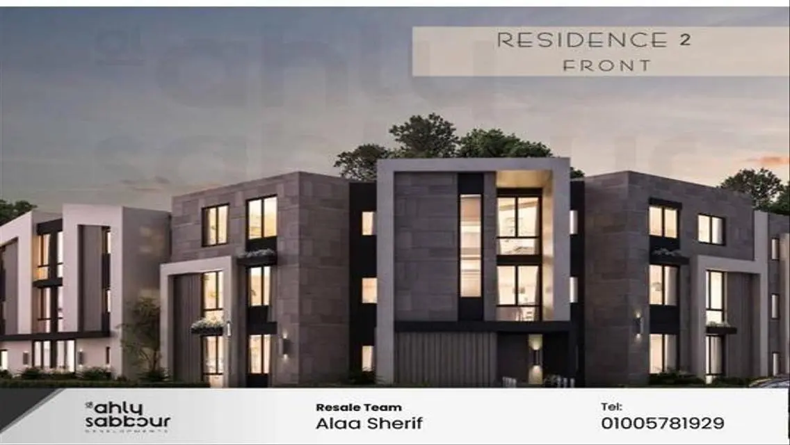 Apartment Fully Finished for sale delivery 2025