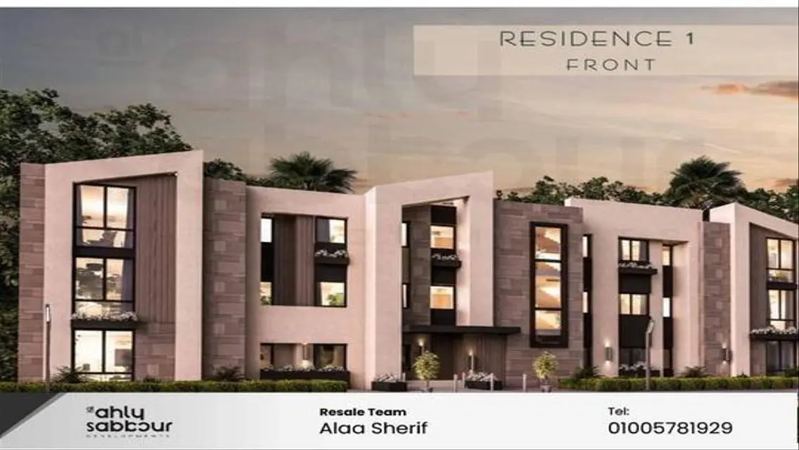 Apartment Fully Finished for sale delivery 2025
