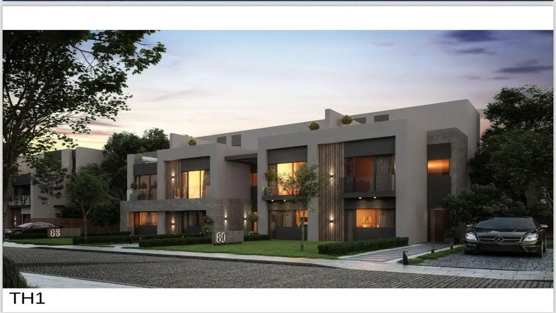 Townhouse in prime location at Rare Mostakbal city