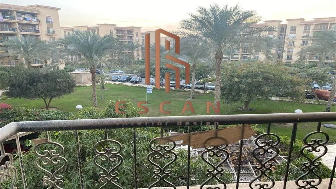 شقة بيع فى الرحاب فيو وايد جاردن بالقرب من الحدمات