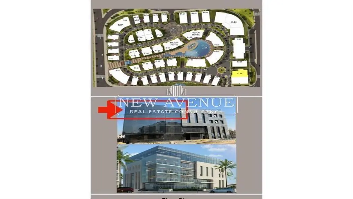office for rent  488 sqm at cairo business park