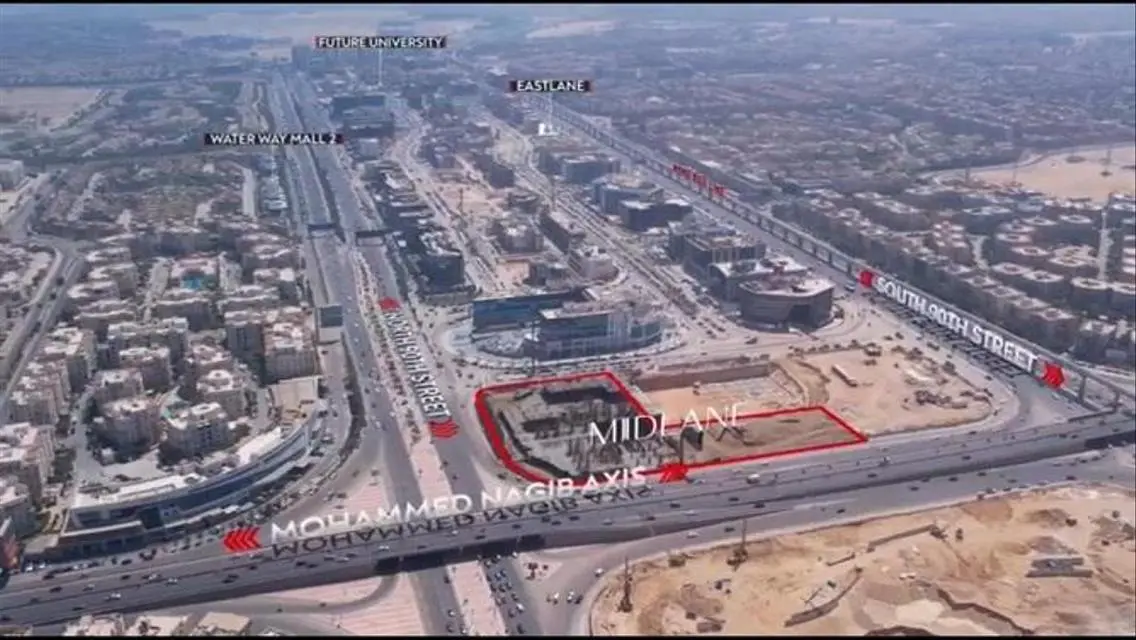 مكتب متشطب 75م لقطة ع التسعين الشمالي+قسط 10 سنين
