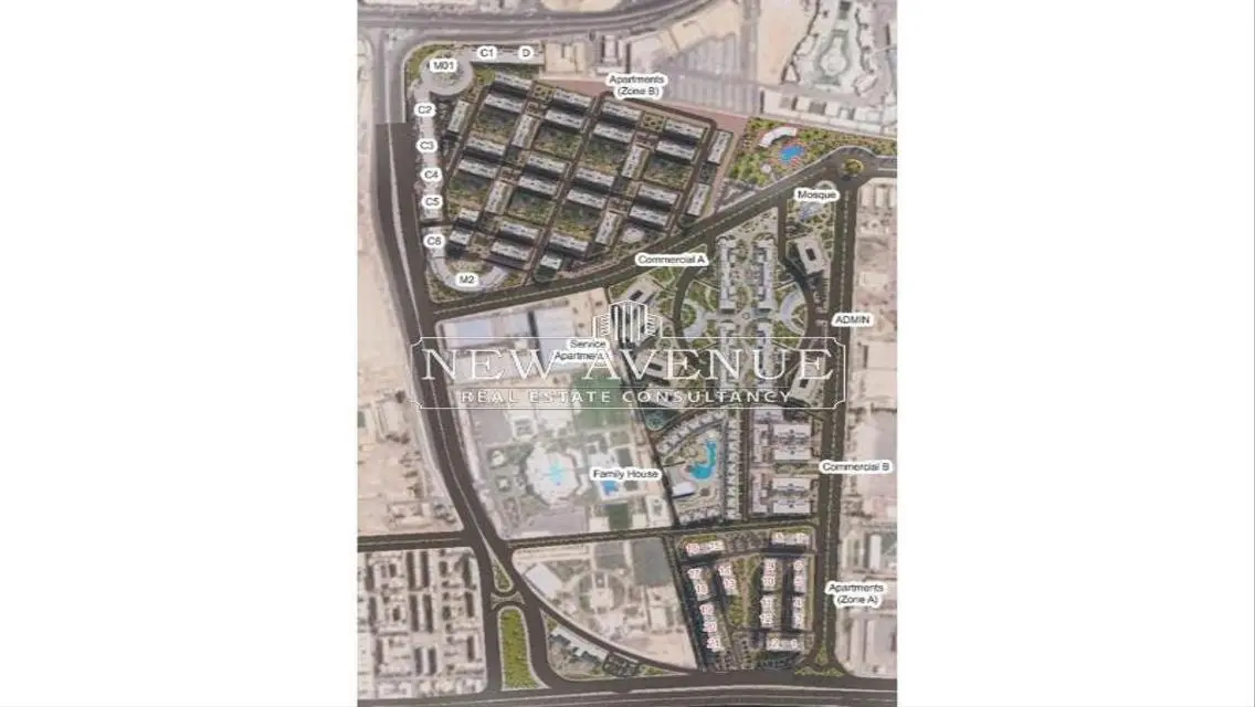 Ready to move admin office 150m at New Cairo