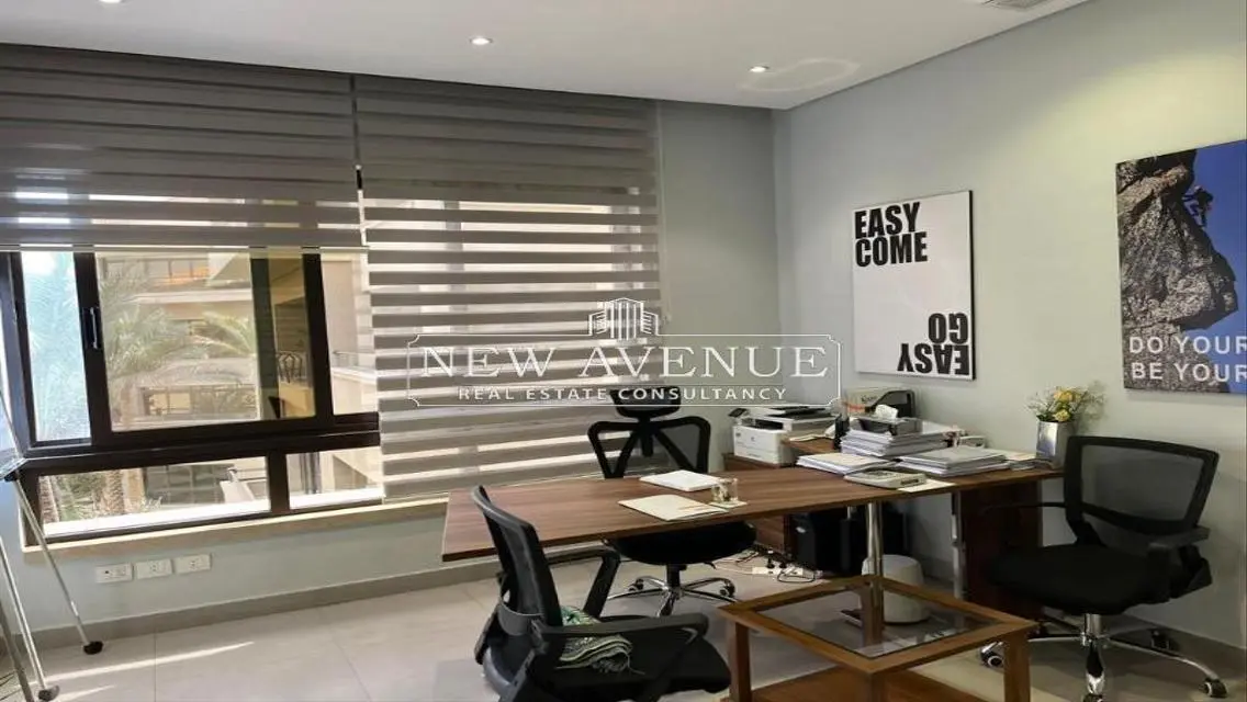 Office 185m at Katameya Heights | Furnished Office
