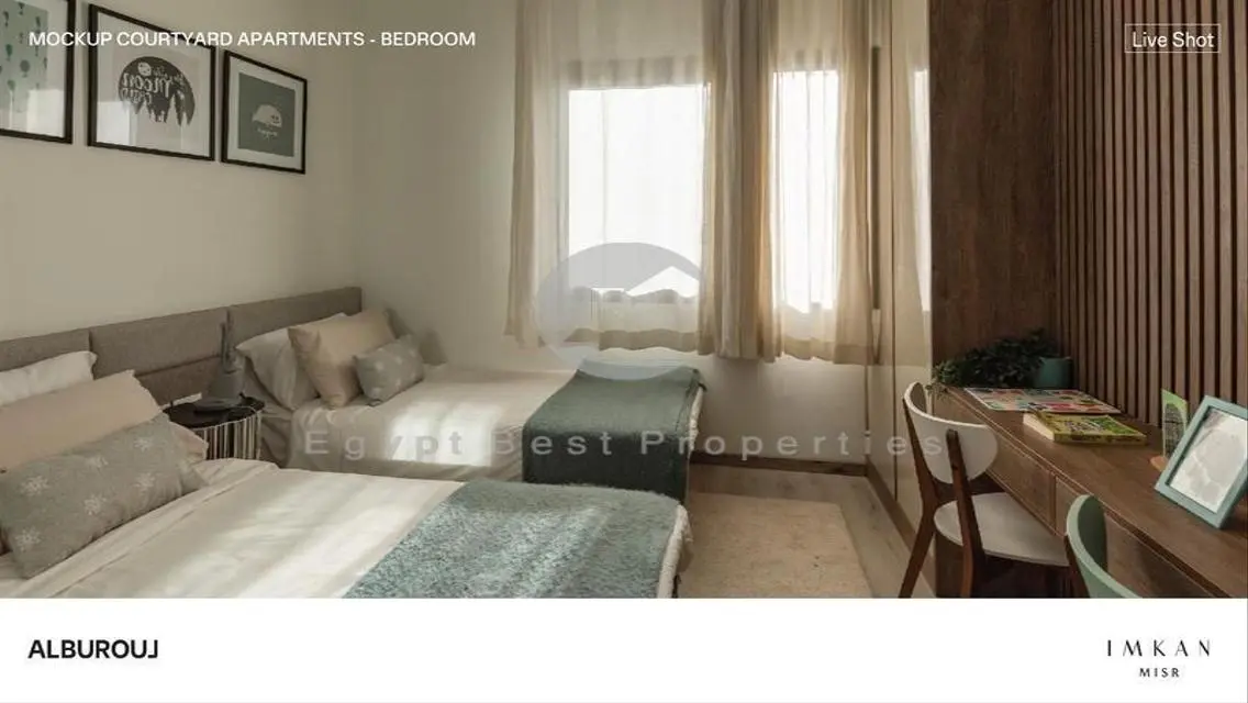 Luxury Fully Finished Apartment at El Burouj