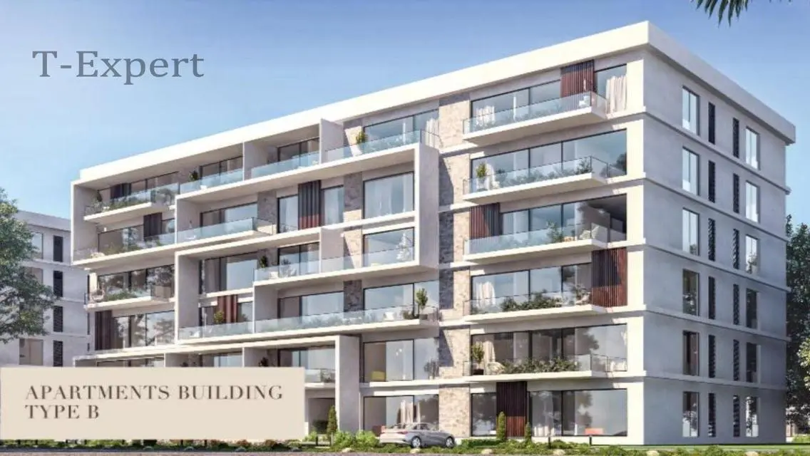 شقه بمقدم 5% بكمبوند the crest التجمع الخامس