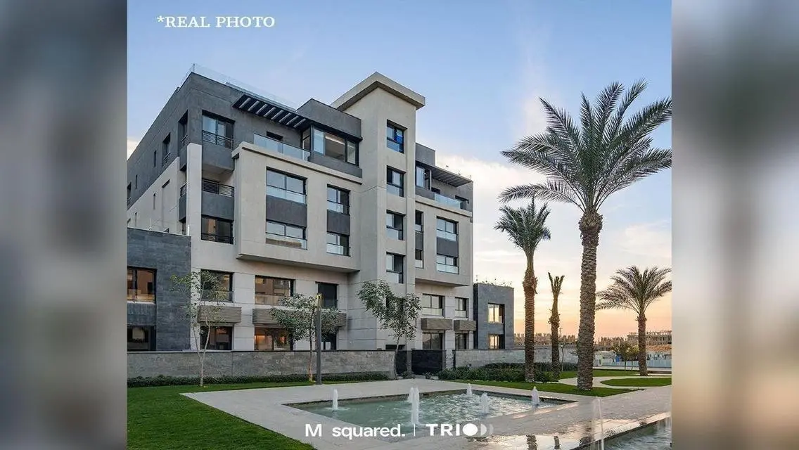 دوبلكس استلام فورى أرضى بجاردن225م ف الجولدن سكوير