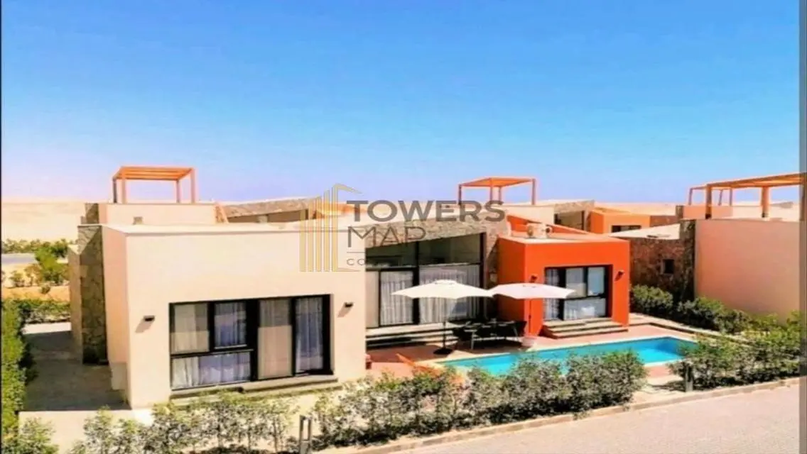Villa finished /2 BR / plot 400m / Garden 250 m