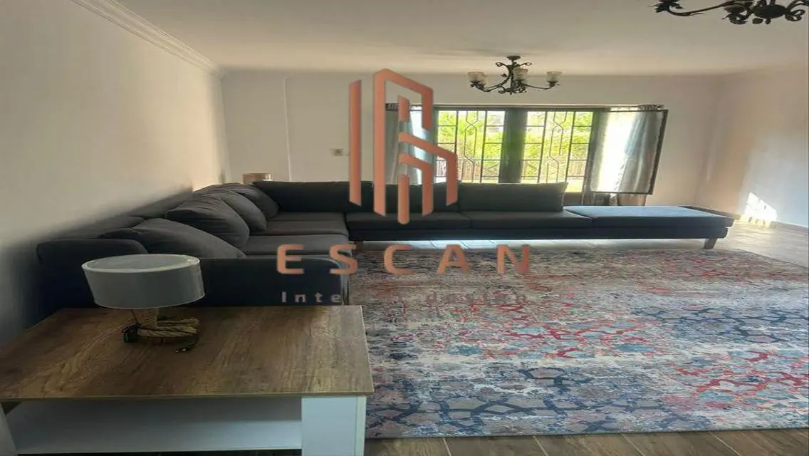 Furnished apartment for rent in Al Rehab, 150m