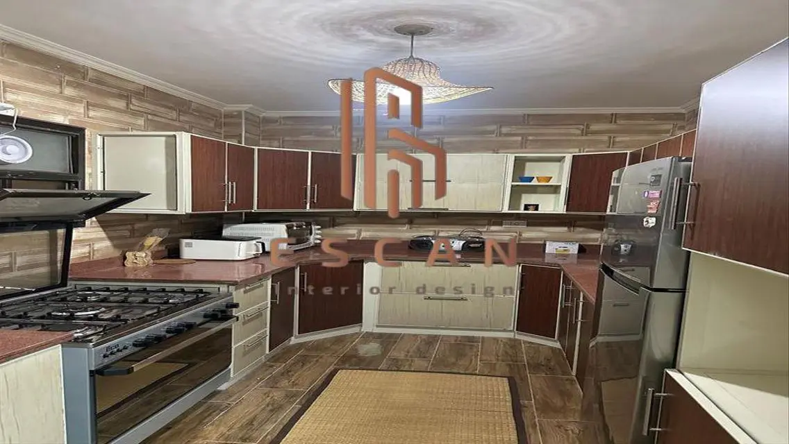 Furnished apartment for rent in Al Rehab, 150m