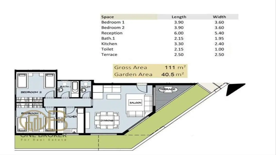 Luxury Apartment with Private Garden and Complete Amenities