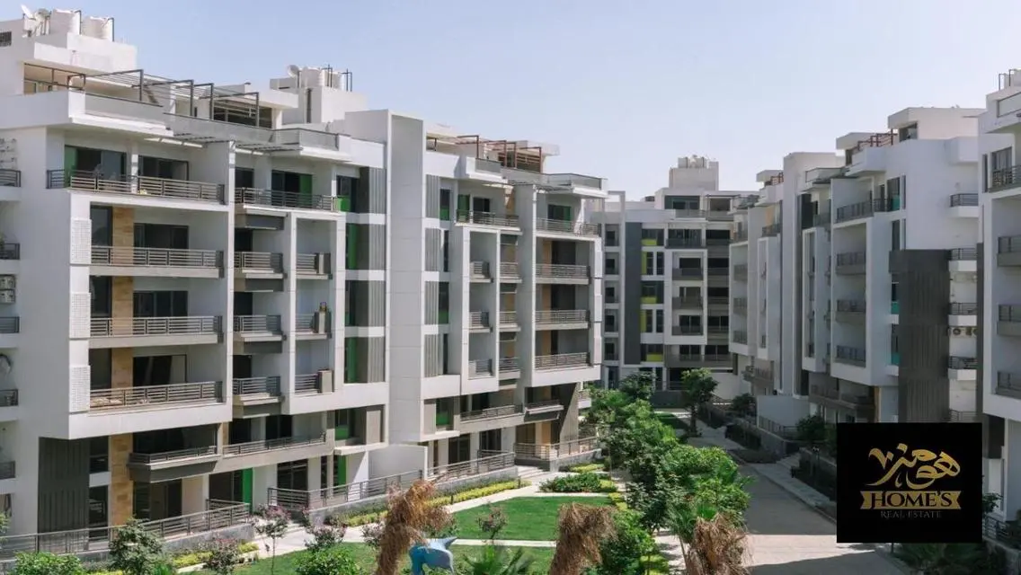 شقه 110م فى كمبوند the icon gardens التجمع الخامس