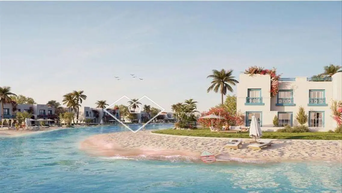 Townhouse with roof in Evia Village, prime locatio